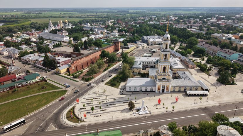 Благоустройство центральной части Коломны