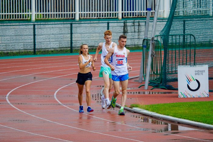 Спортивная ходьба на Чемпионате Московской области по легкой атлетике в Жуковском