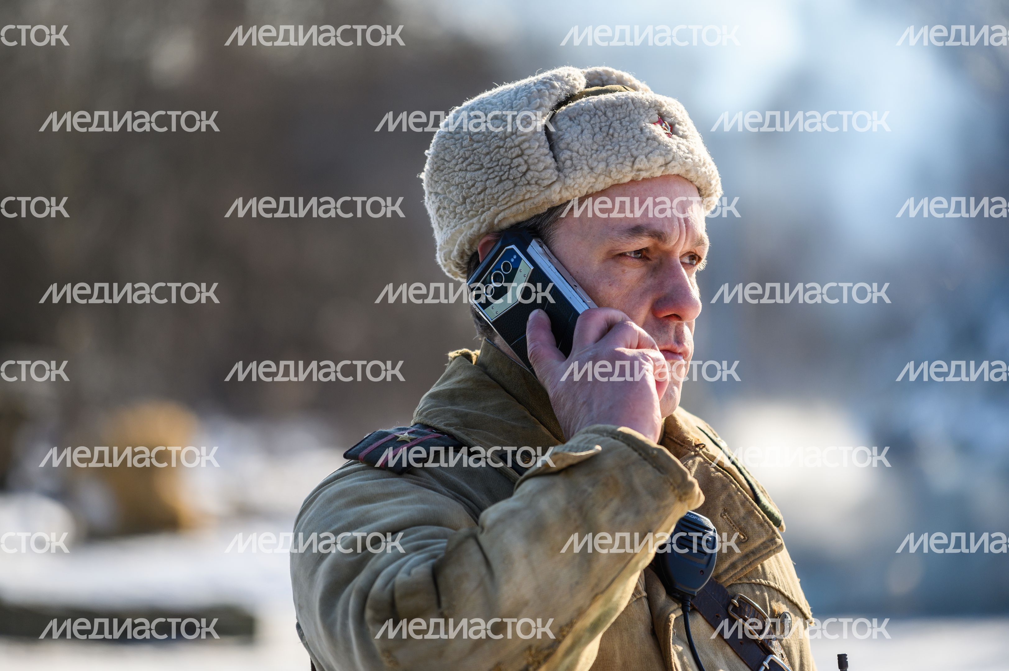 Военно-историческая реконструкция в музее танка Т-34 в Мытищах Военно-историческая реконструкция в музее танка Т-34 в Мытищах