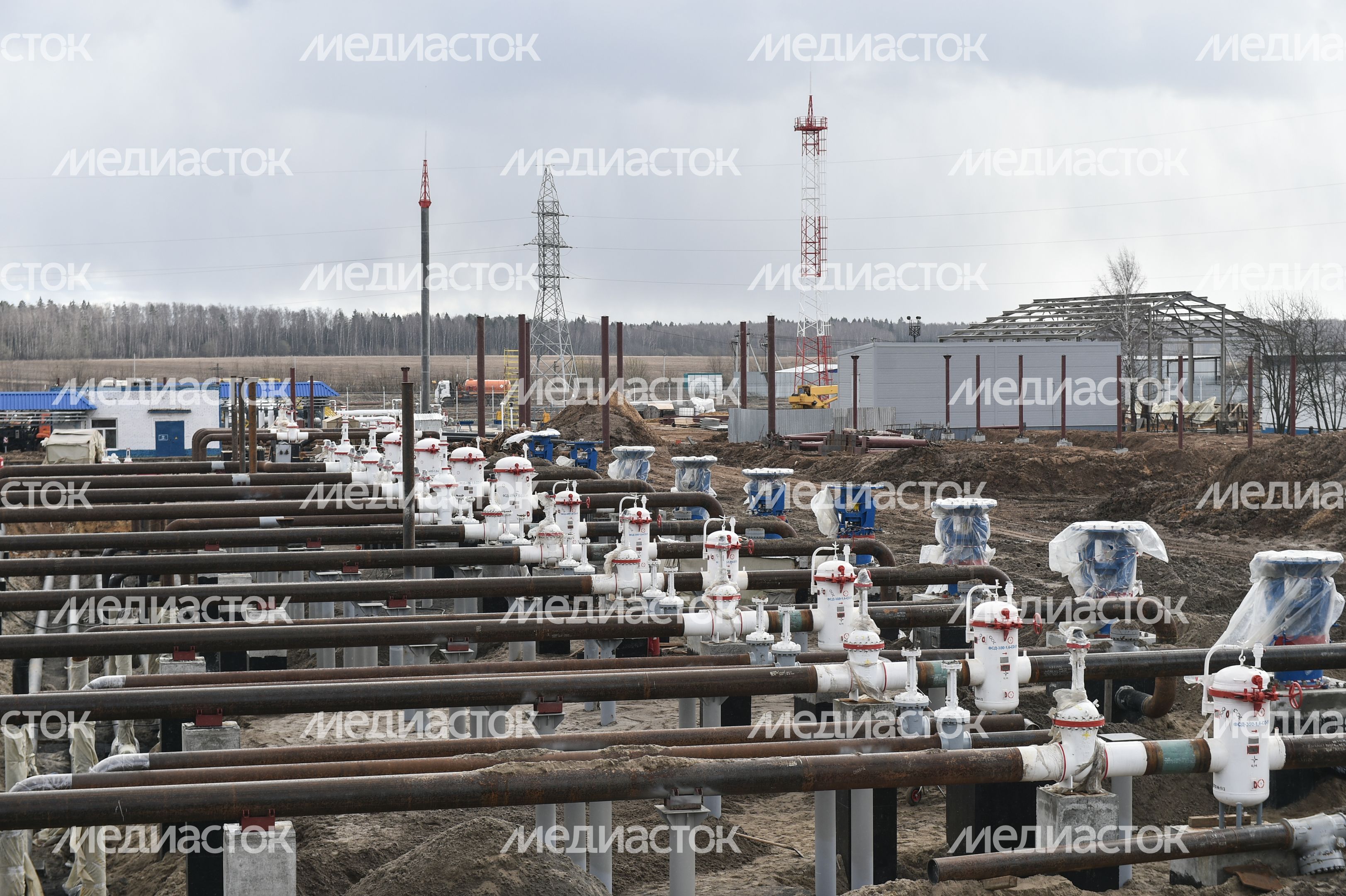 Нефтебаза РОСНЕФТЬ в Подмосковье