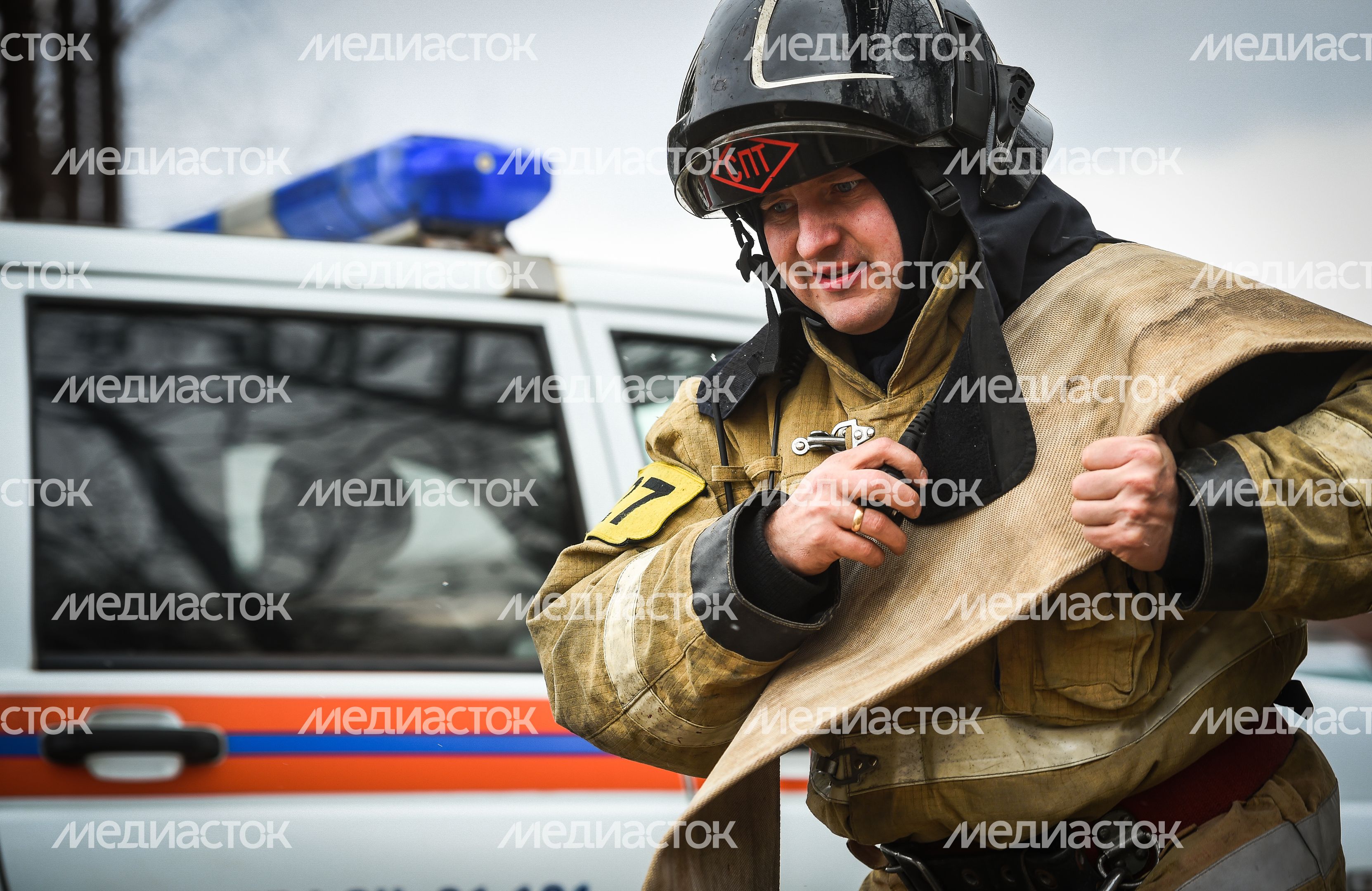 Пожар на заводе алюминиевых изделий в Дмитрове