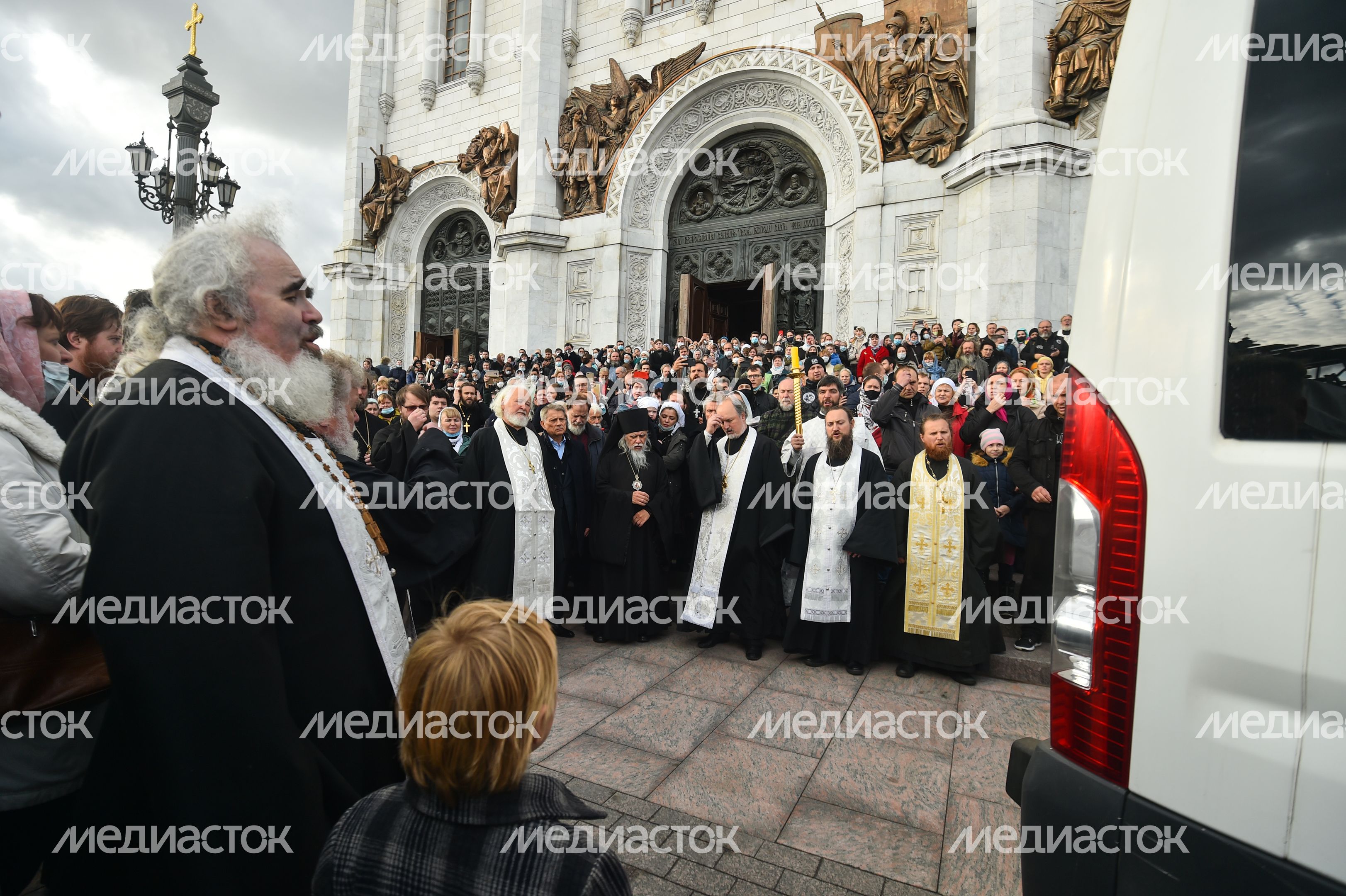 Отпевание протоиерея Димитрия Смирнова