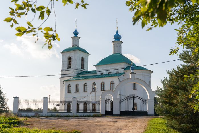 Руза. Церковь Смоленской иконы Божией Матери в Новогорбово