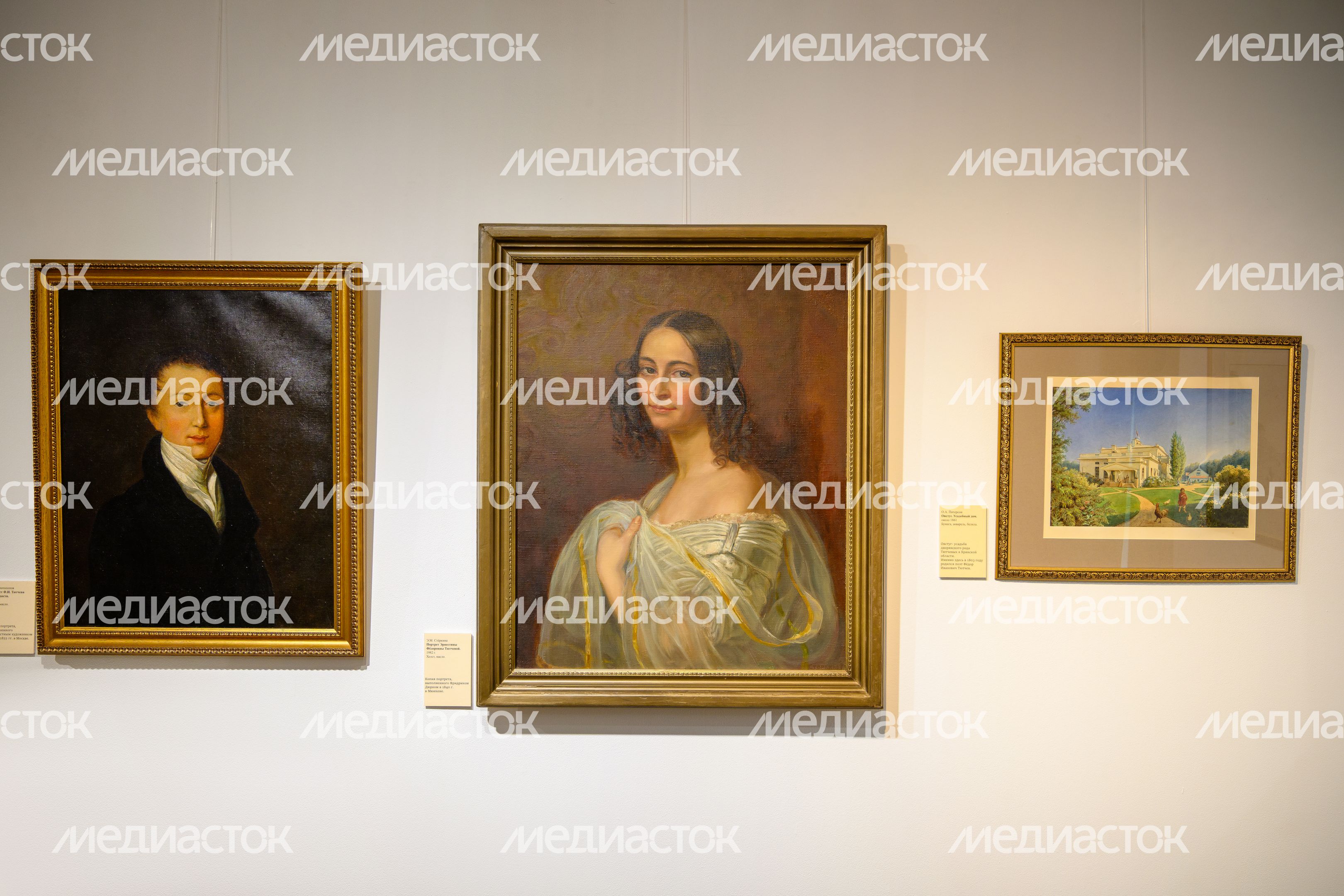 Экспонаты выставки «Хранители. Иван Федорович и Николай Иванович Тютчевы» в усадьбе Мураново Пушкинского округа