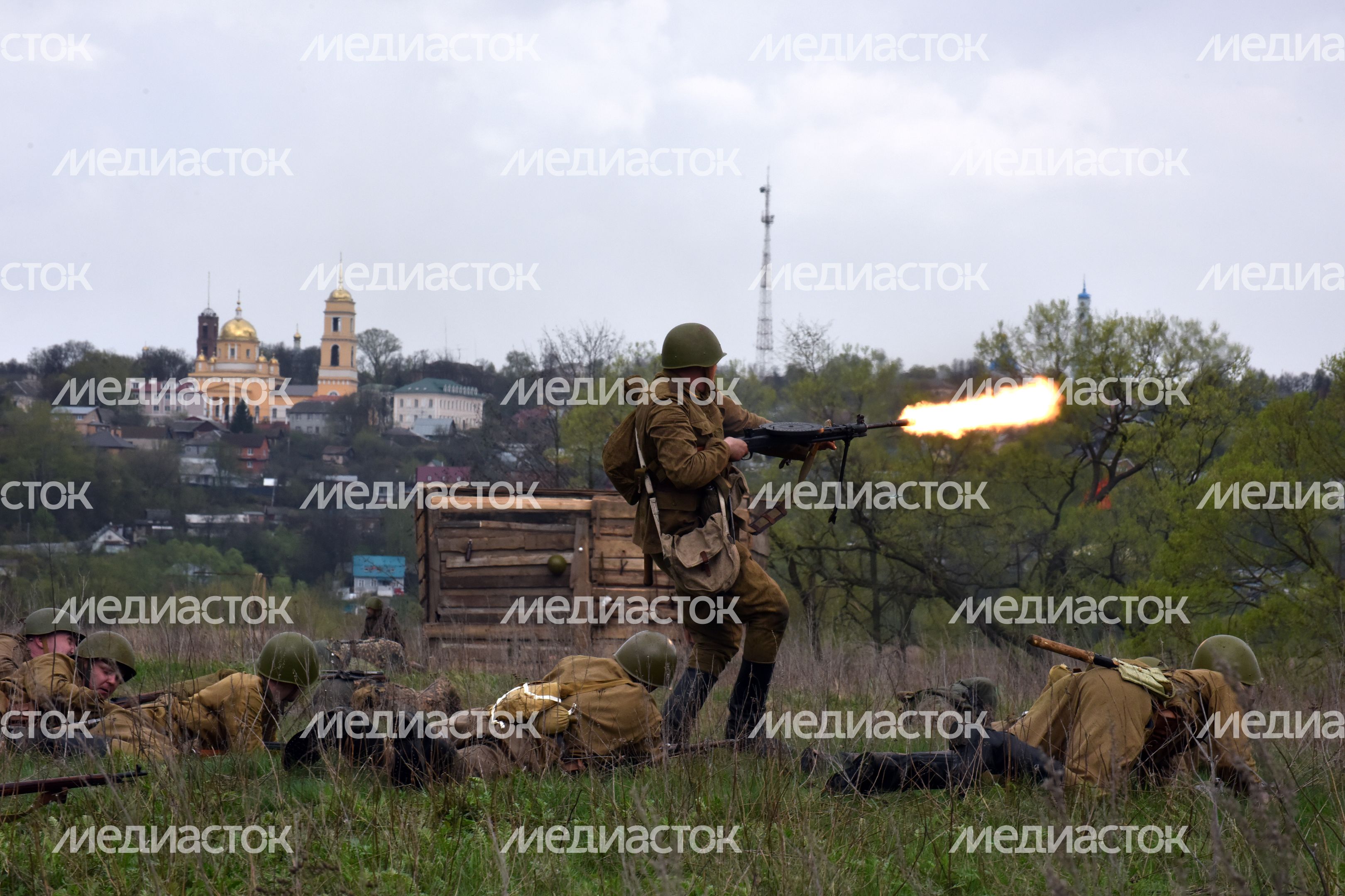Военно-исторический фестиваль «Последний бой» в Ступино