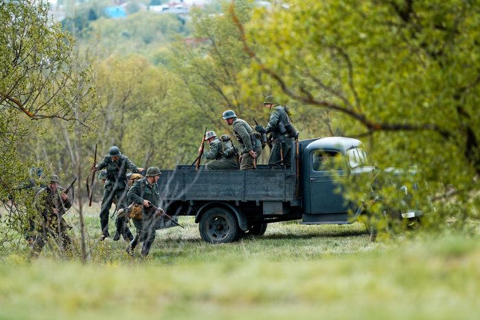 XIX Военно-исторический фестиваль "Огненная дуга" в Ступино