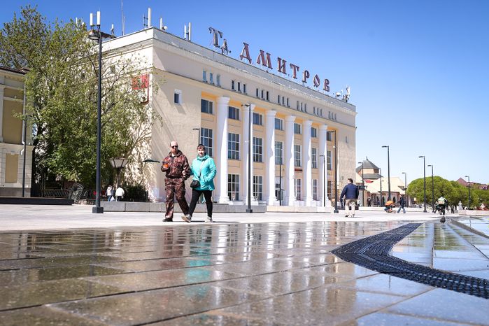 Советская площадь в Дмитрове