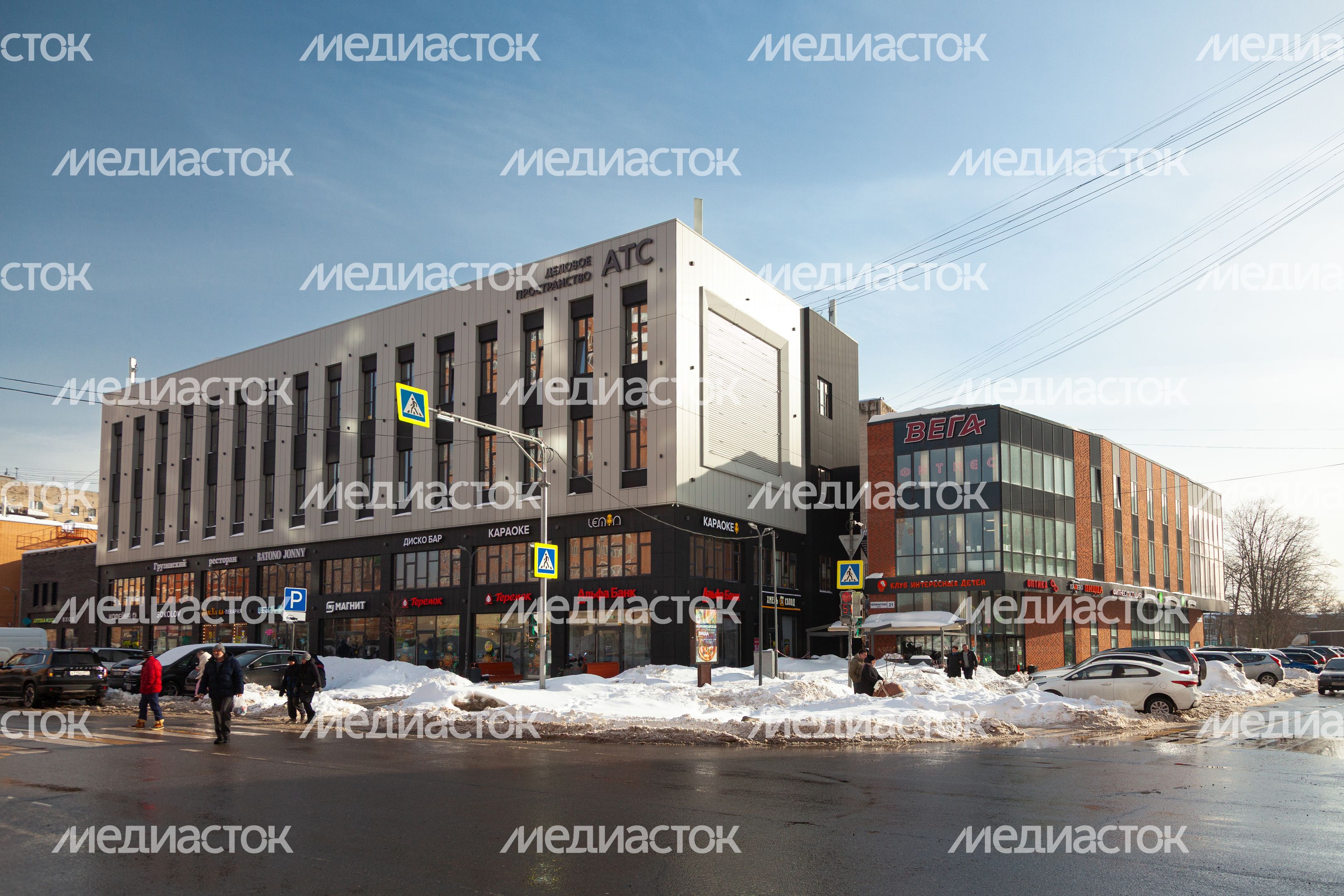 Зимние виды улиц города Дзержинский Зимние виды улиц города Дзержинский