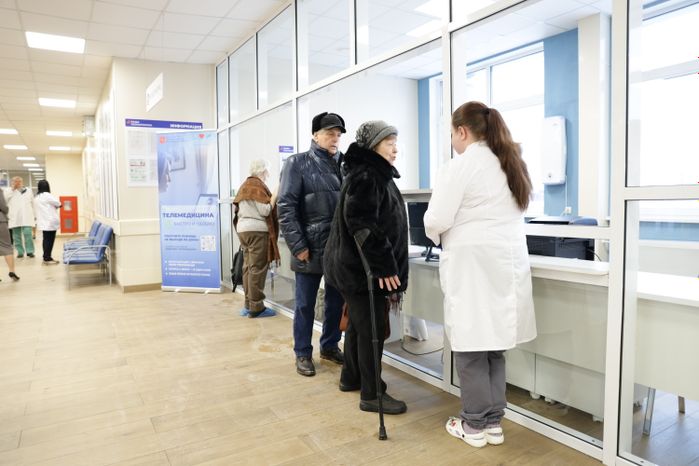 Центральная городская поликлиника в Лобне на 600 посещений в смену