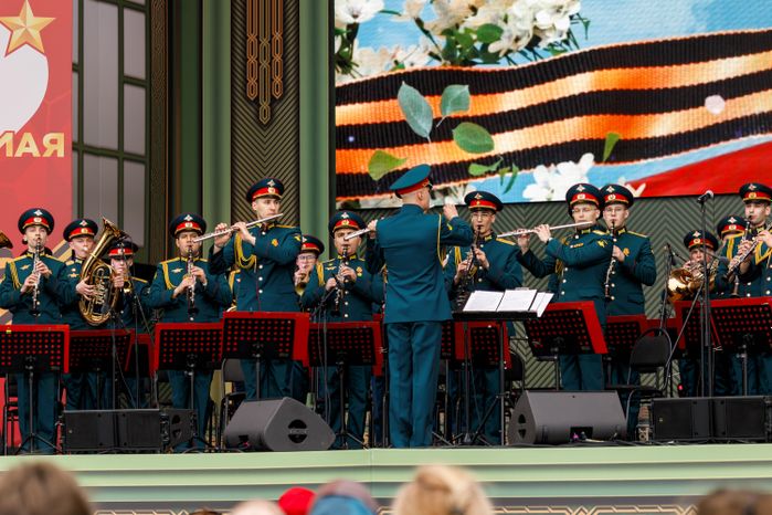 Концерт в День Победы в Центральном парке «Патриот» Одинцовского округа