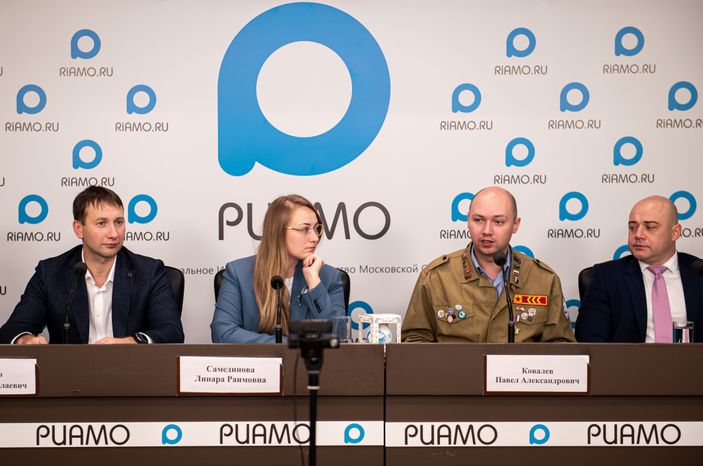 Пресс-конференция по организации «Добрых комнат» в Подмосковье