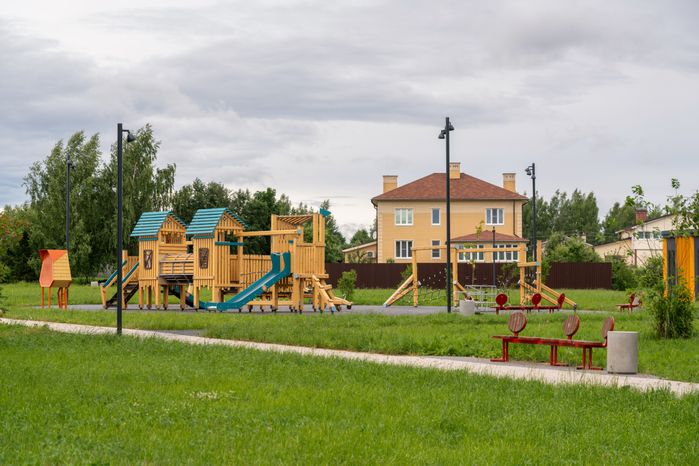 Благоустройство набережной парка «Красный ручей» в Лотошино