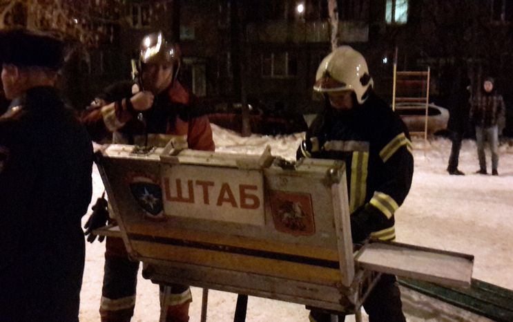Взрыв бытового газа в жилом доме в Домодедово