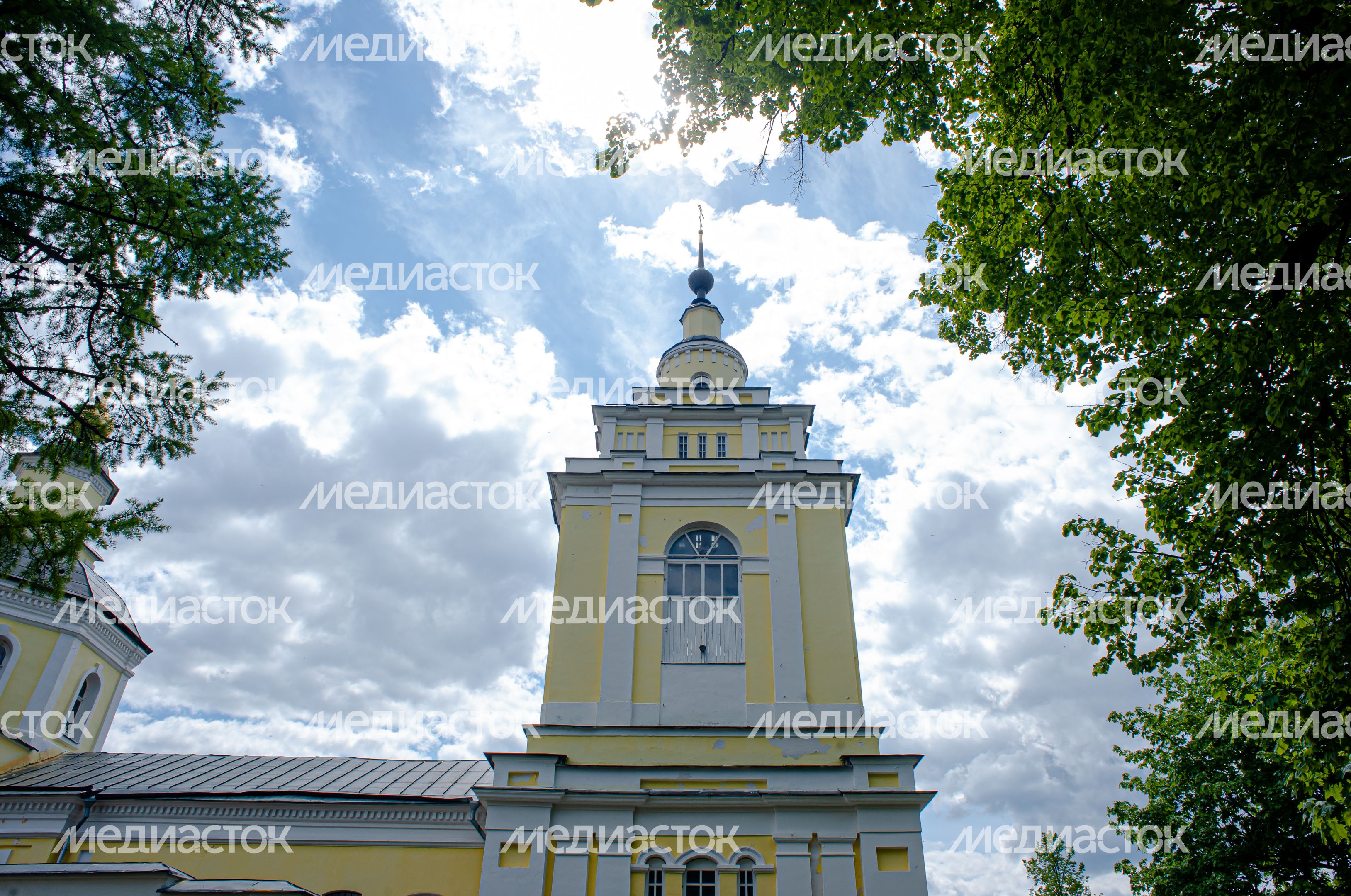 Весенние виды города Руза