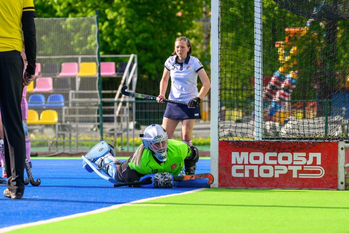 «Динамо-Электросталь» обыграло «СШОР по ИВС» на Чемпионате России по хоккею на траве среди женских команд в Электростали