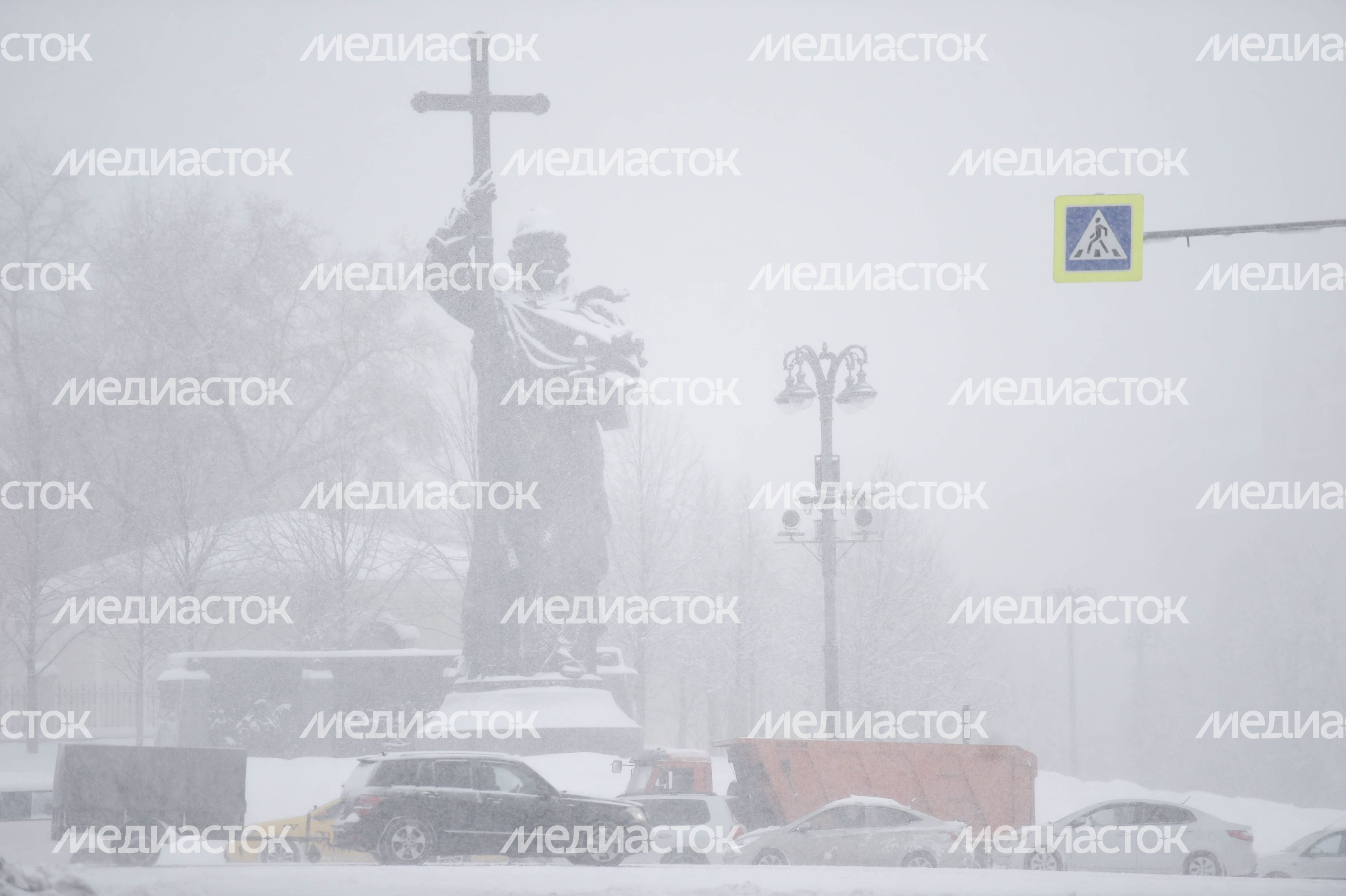 Рекордный снегопад в Москве и Подмосковье