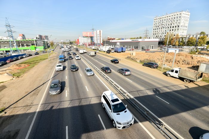 Надвижка арочного пролета на развязке Ленинградского шоссе в Химках