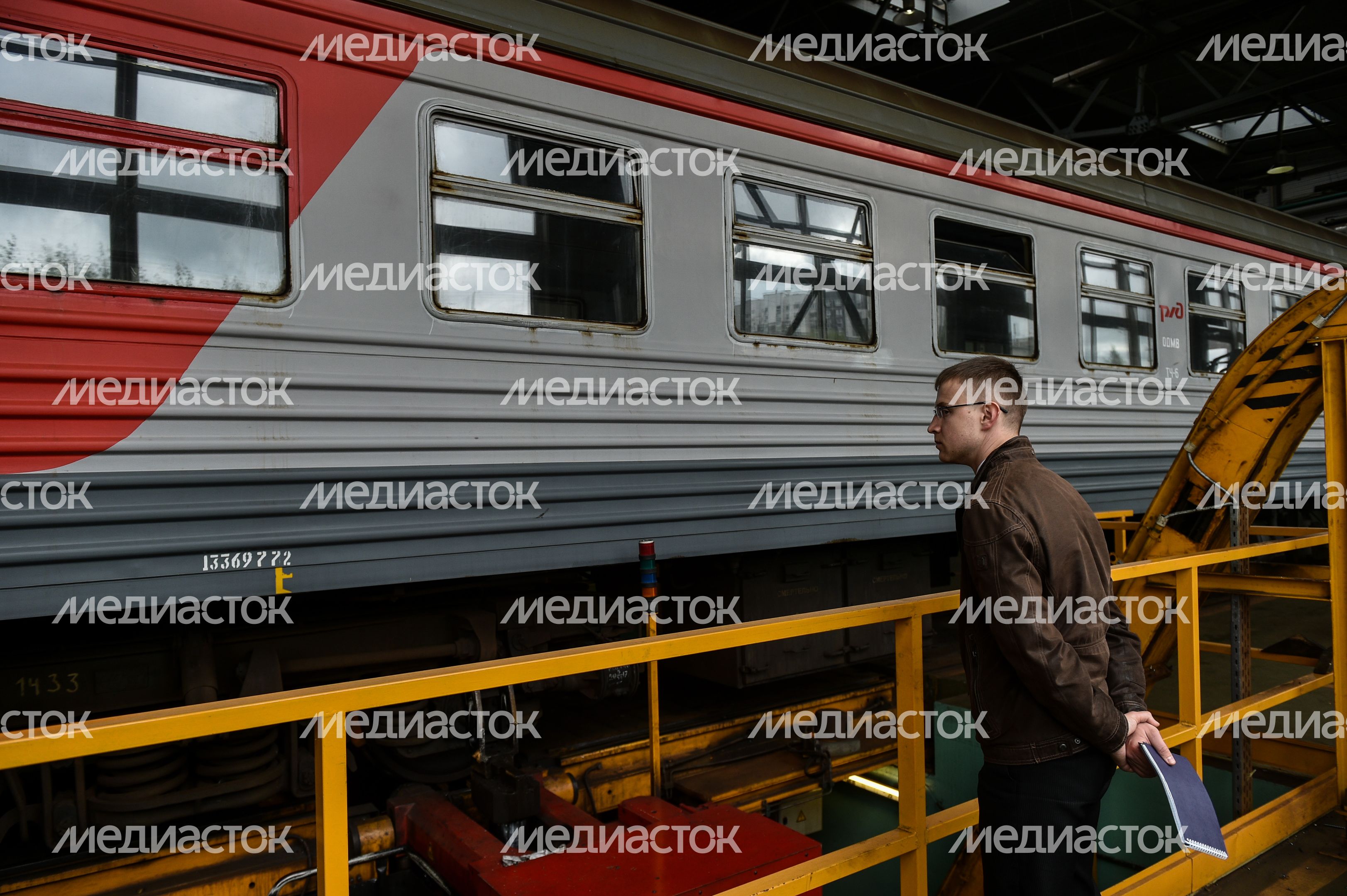 Работа электро-депо Крюково МКЖД