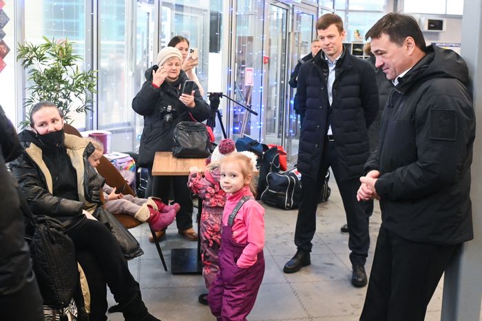 Посещение Губернатором Подмосковья парка «Пехорка» в Балашихе