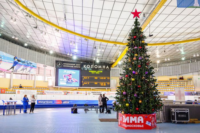 Чемпионат России по конькобежному спорту в Коломне