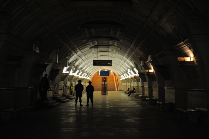 Совместные учения МЧС и Московского метрополитена