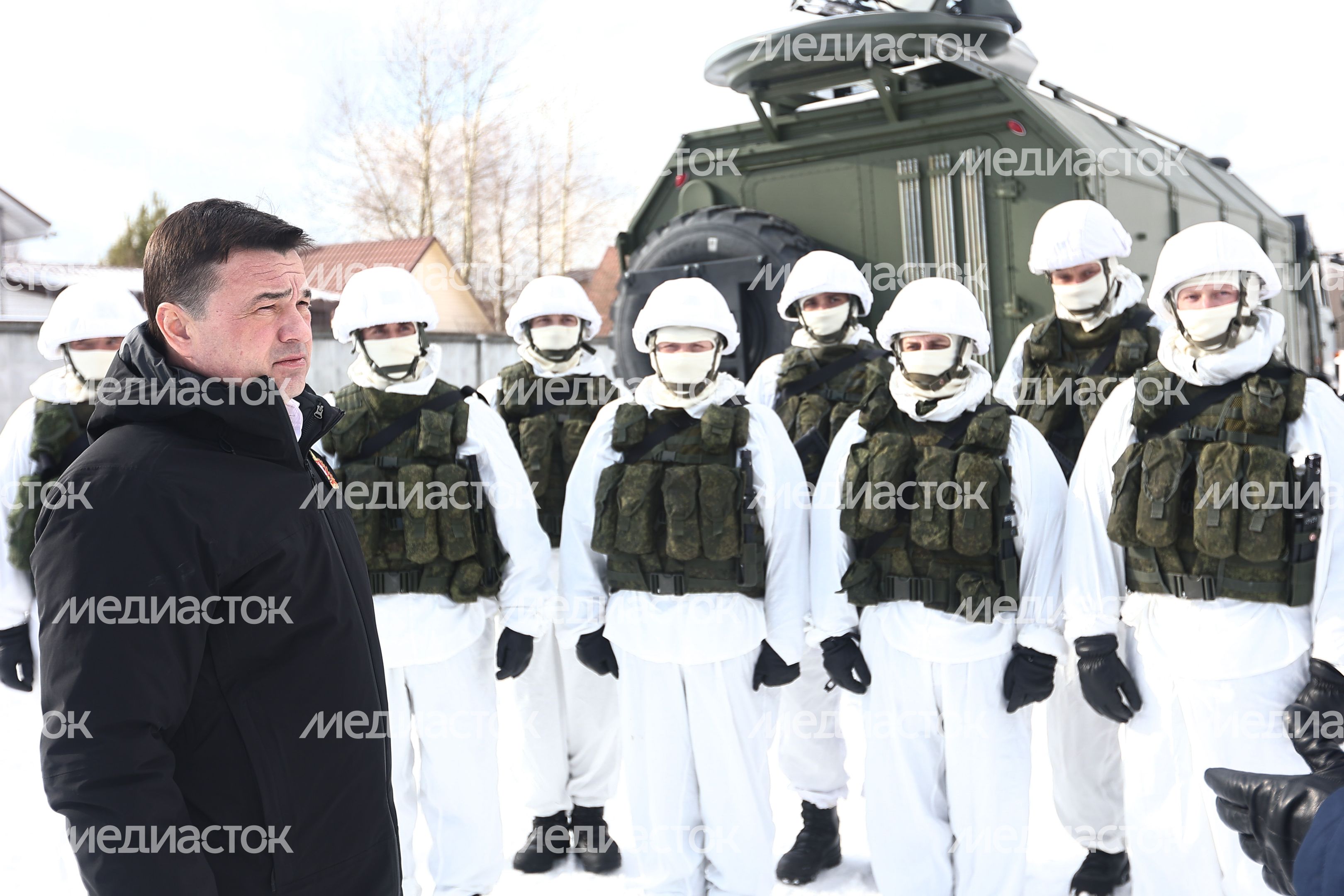 Поздравление с Международным женским днем связисток ВДВ Губернатором Подмосковья Поздравление с Международным женским днем связисток ВДВ Губернатором Подмосковья