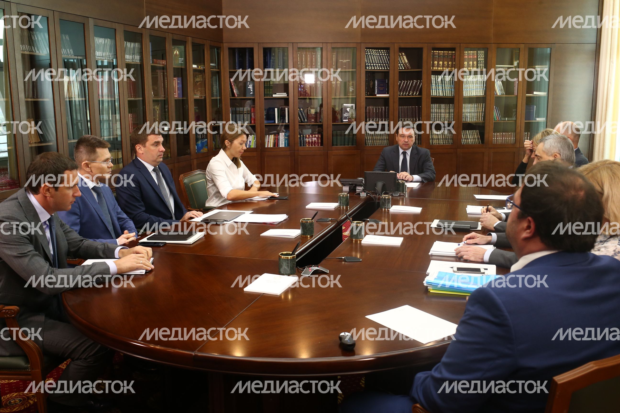 Совещание  губернатора с руководящим составом Правительства Московской области, 13.08.2018