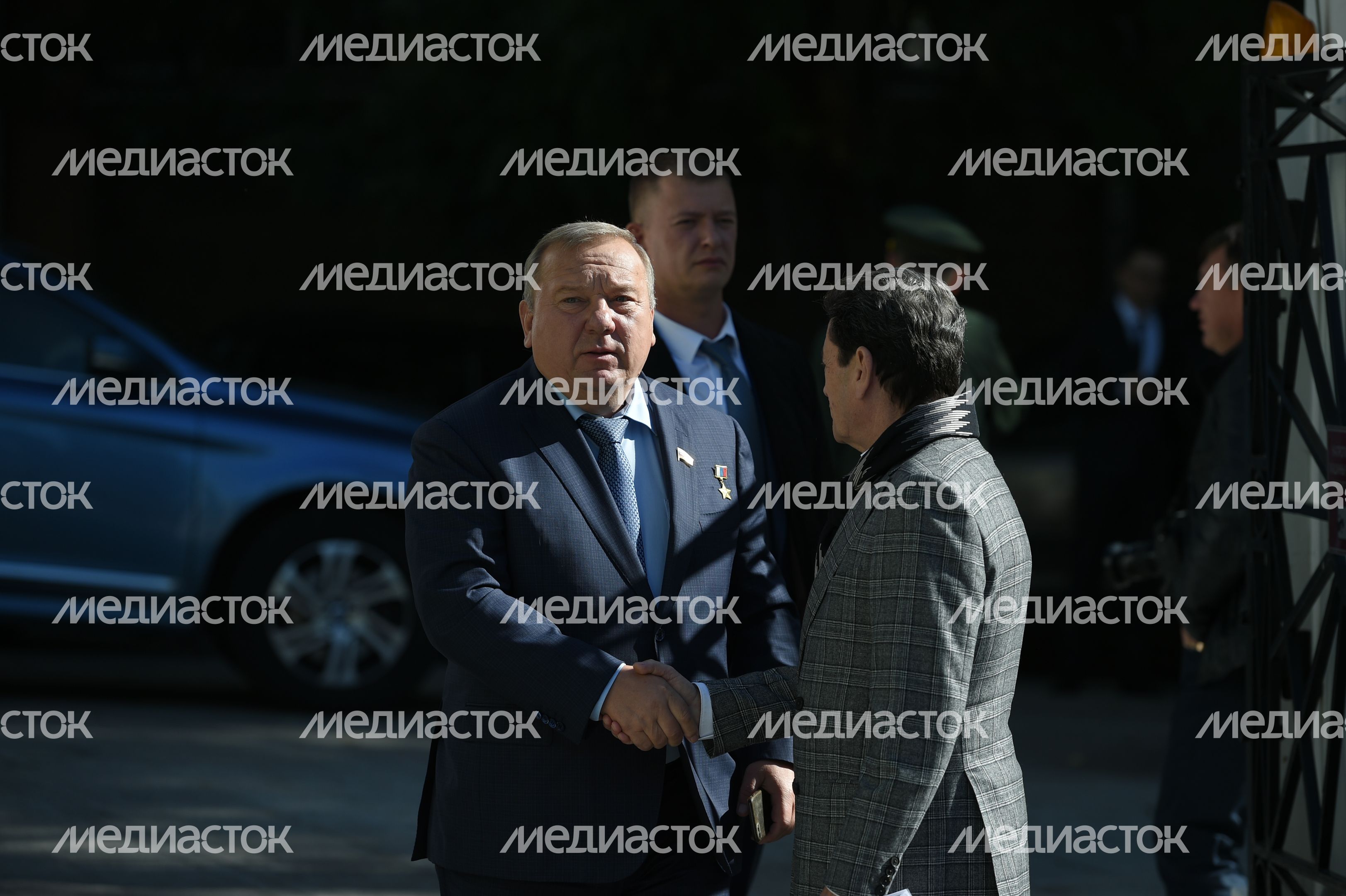 Открытие Аллеи правителей в Москве Открытие Аллеи правителей в Москве