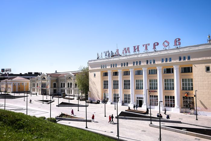 Советская площадь в Дмитрове