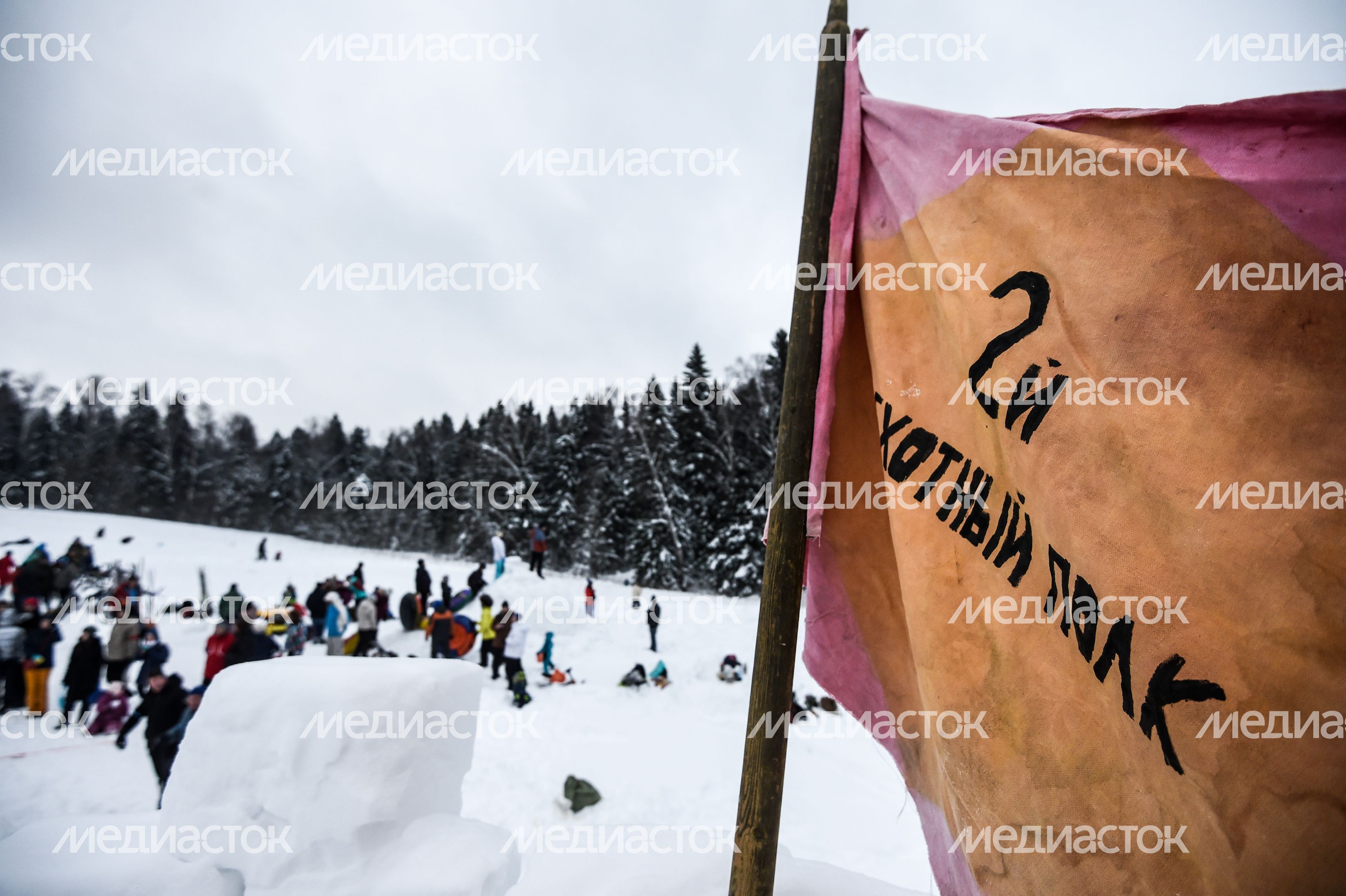 Празднование Масленицы в Копнино