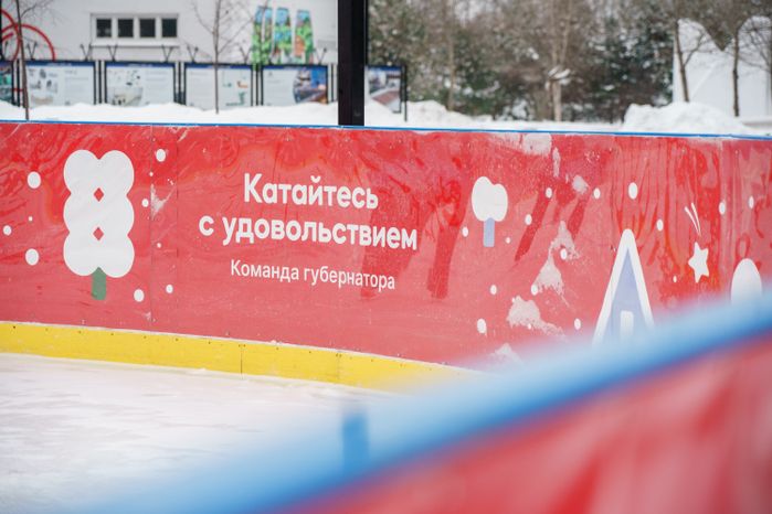 Люберцы. Центральный парк. Зима