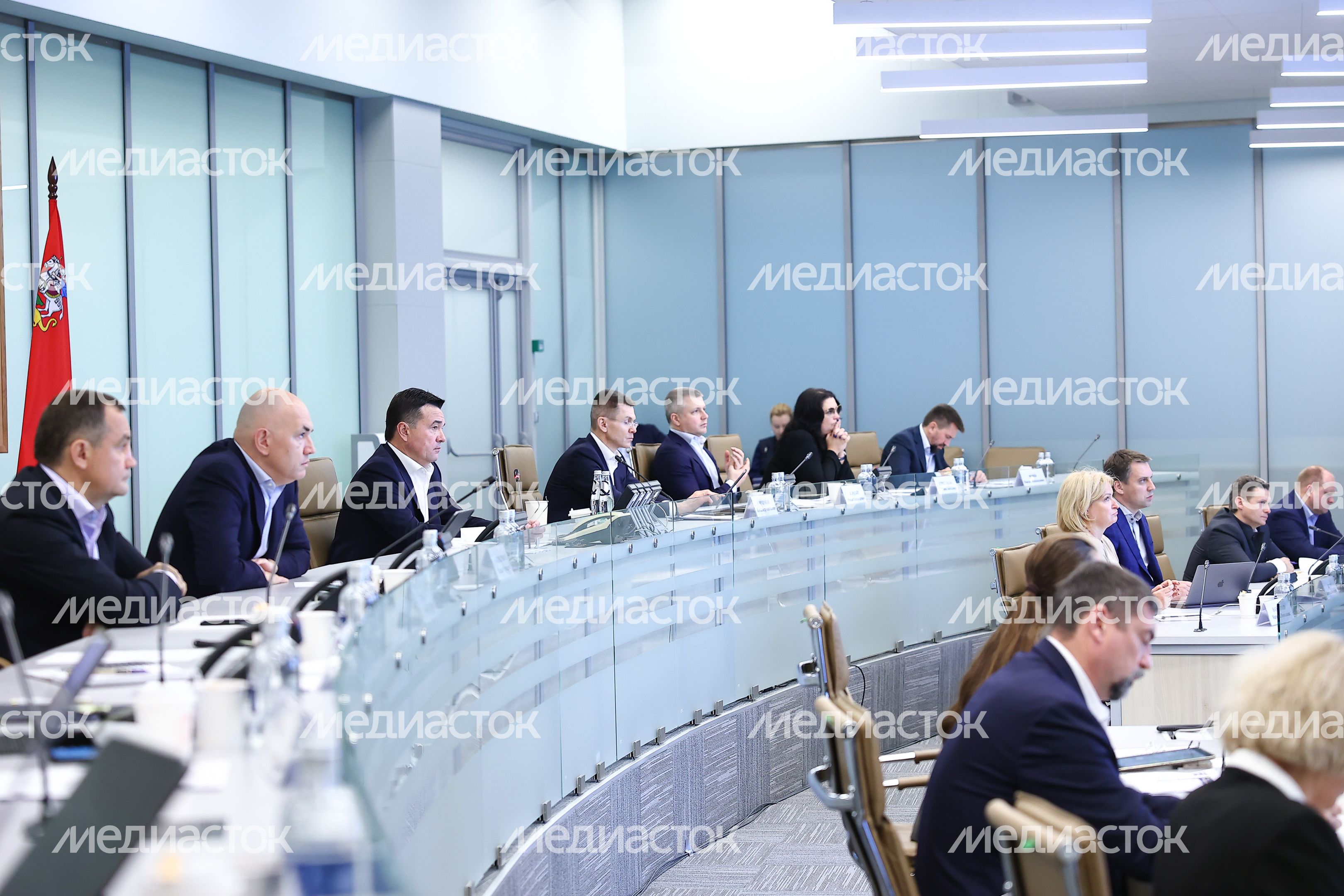 Еженедельное совещание Губернатора Подмосковья с областным правительством и главами муниципалитетов