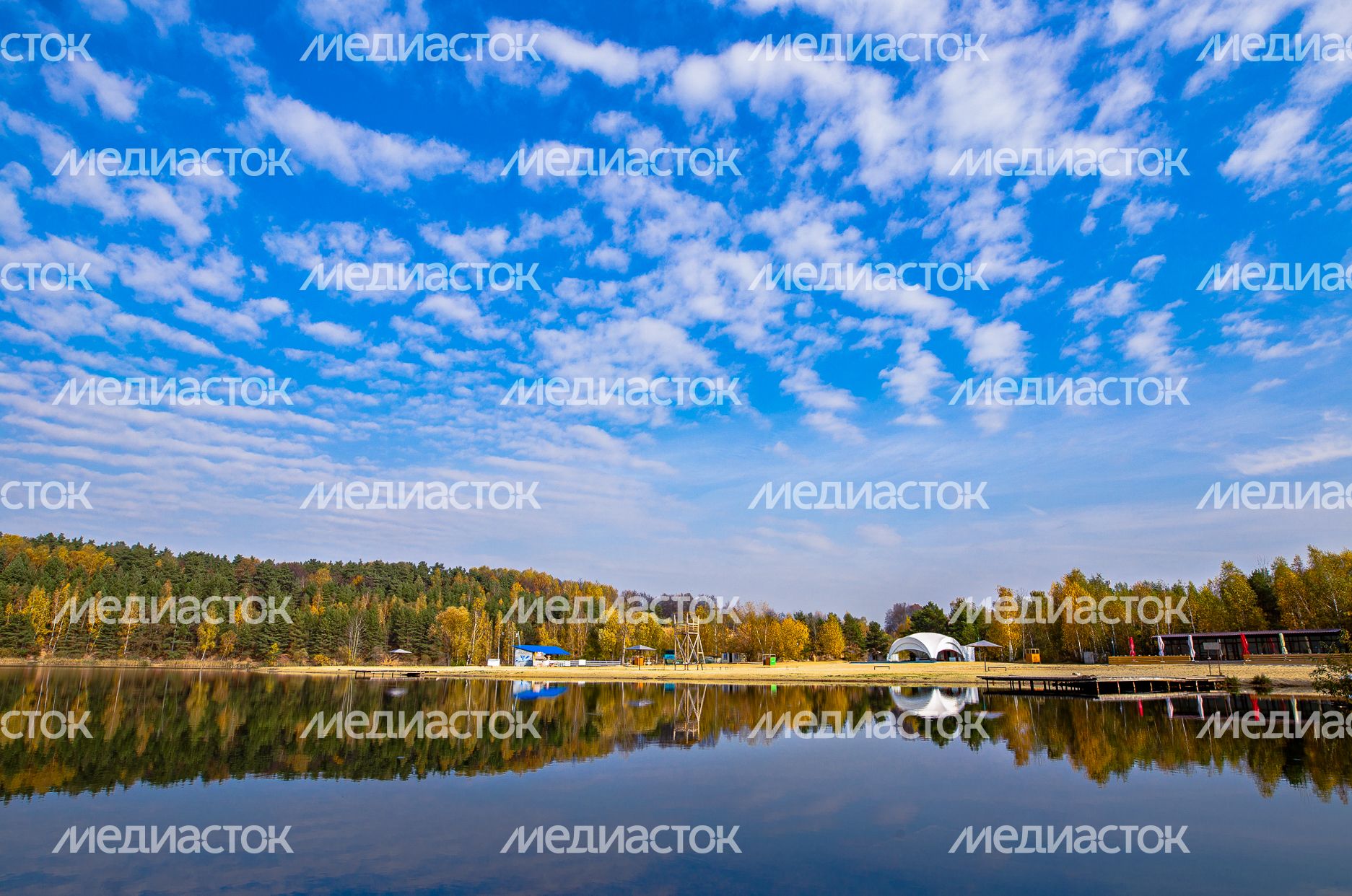 Осенние виды Волкушинского карьера