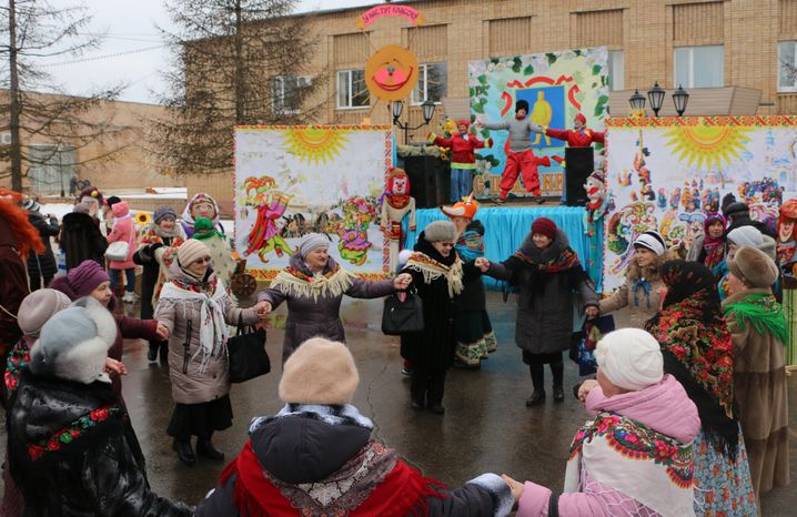 Празднование Масленицы в Лотошино