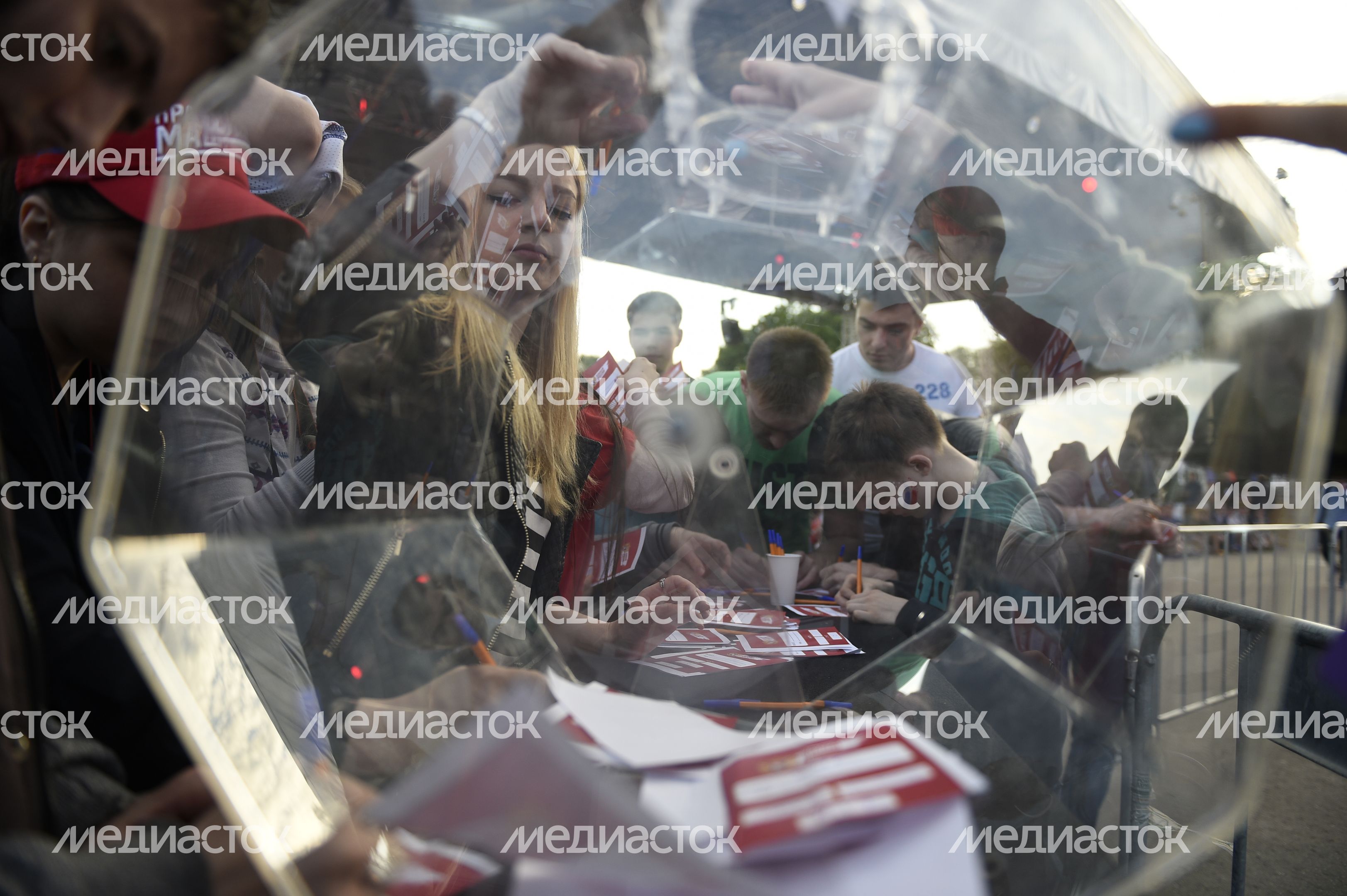 Фан-зона чемпионата мира по хоккею в Москве