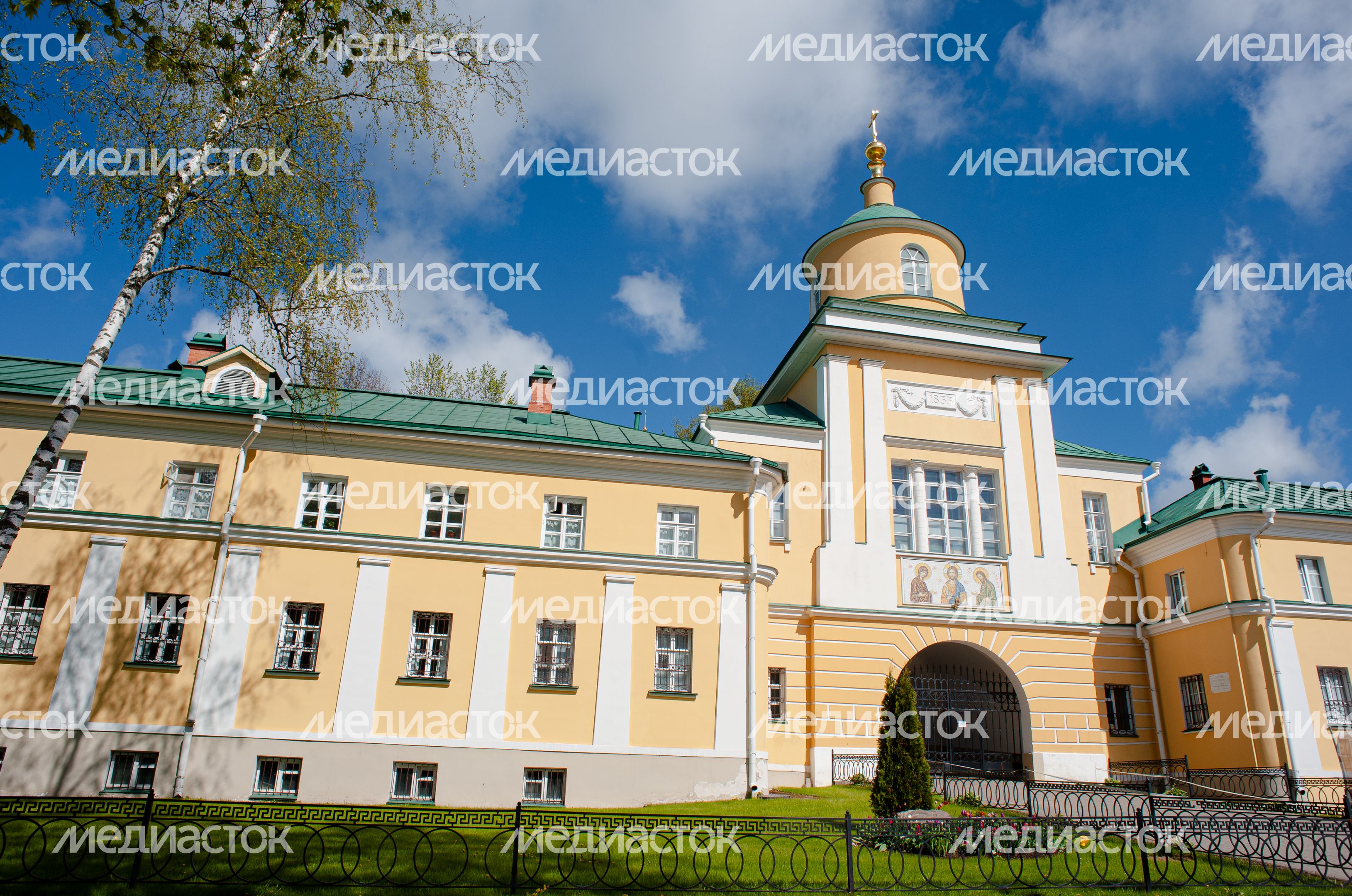 Весенние виды города Хотьково