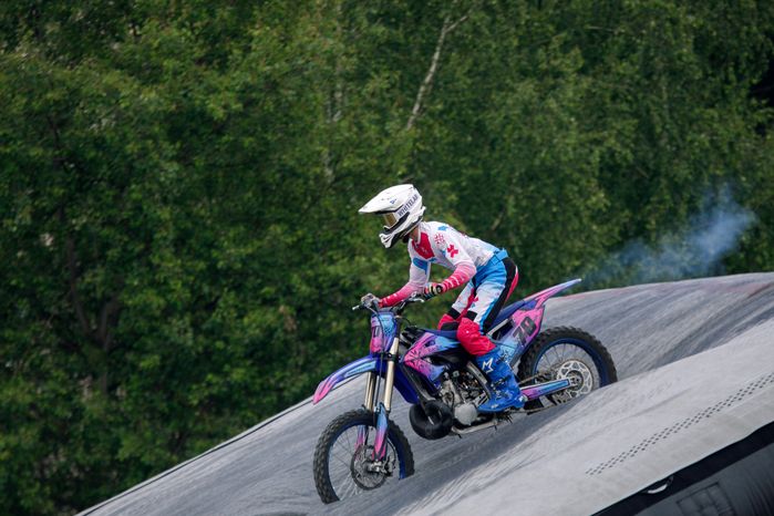 Шоу команды мотофристайла FMX13 в Лобне