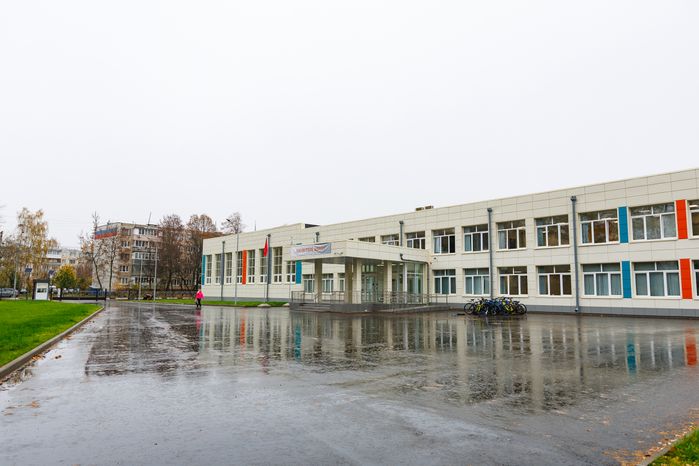 Гимназия №3 после капремонта в Ивантеевке Пушкинского округа