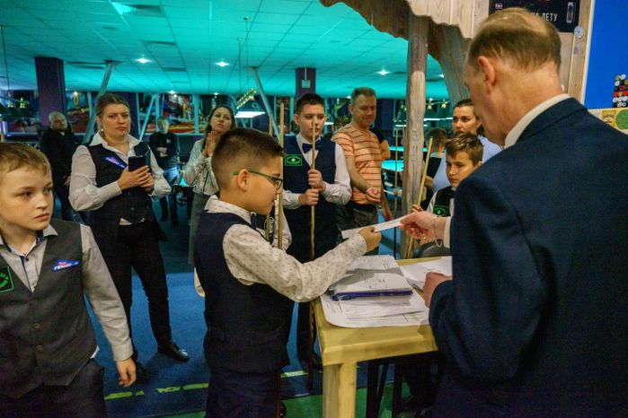 Раменское.  Первенство Московской области по бильярду