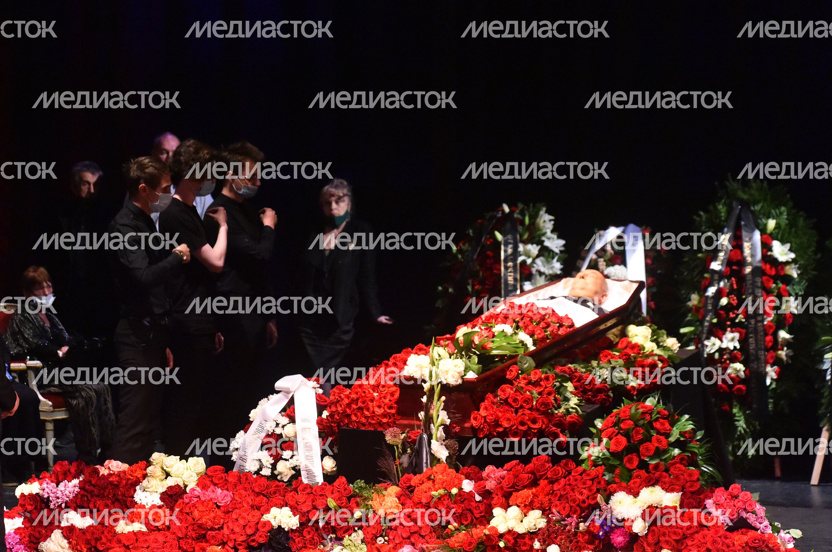 Прощание с народным артистом России Борисом Клюевым в Москве