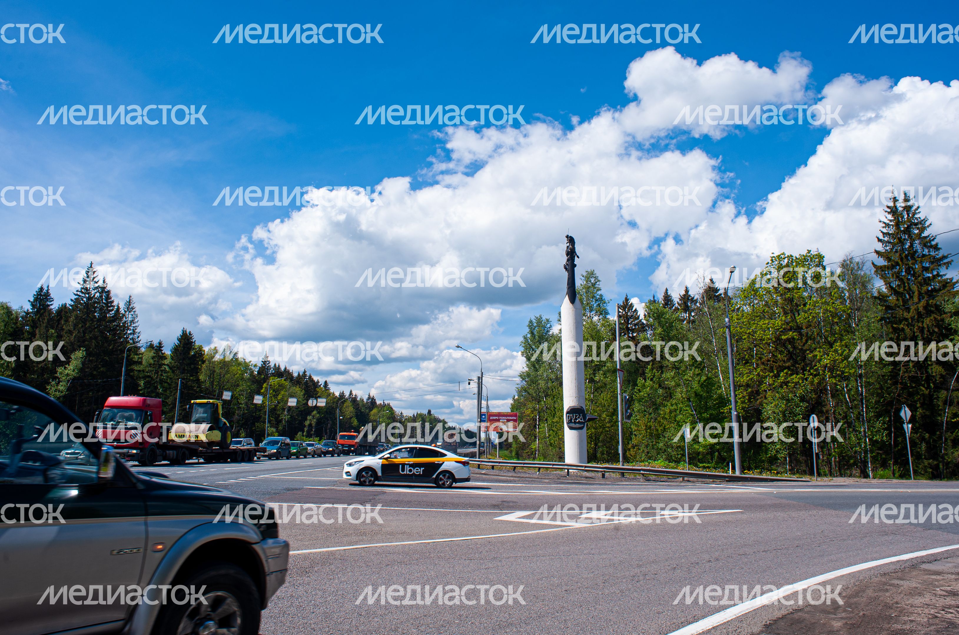 Весенние виды города Руза