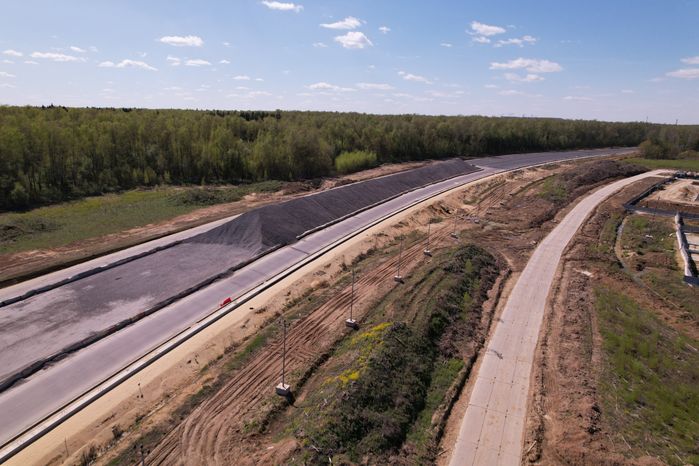 Строительство двух участков Южно-Лыткаринской автодороги
