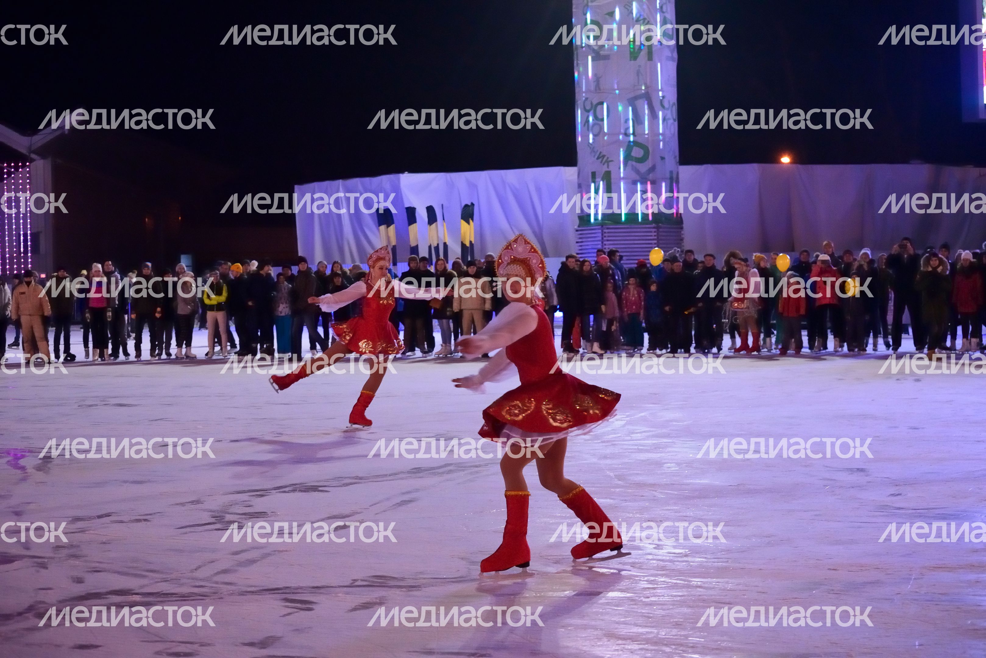 Открытие зимнего сезона в парке Сокольники