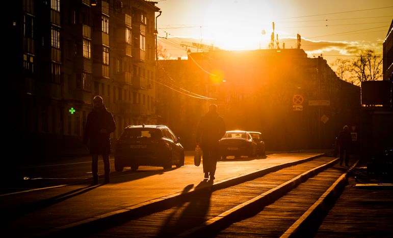 Солнечная погода в Москве