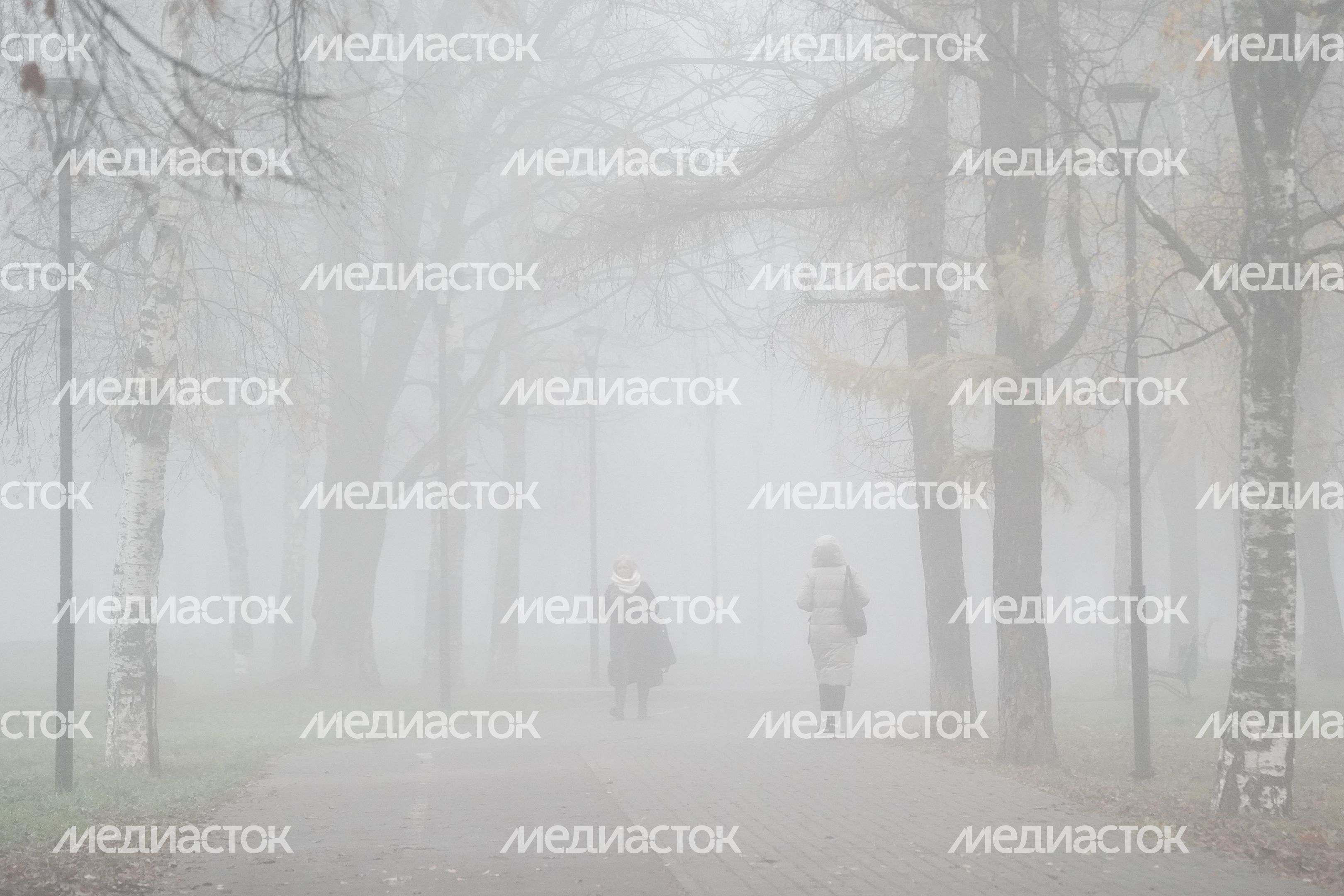 Аномальный туман в Москве