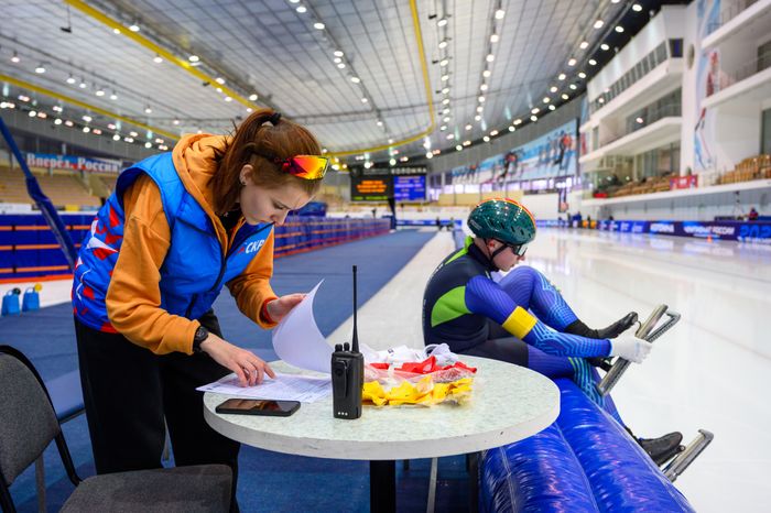 Чемпионат России 2025 по конькобежному спорту в Коломне