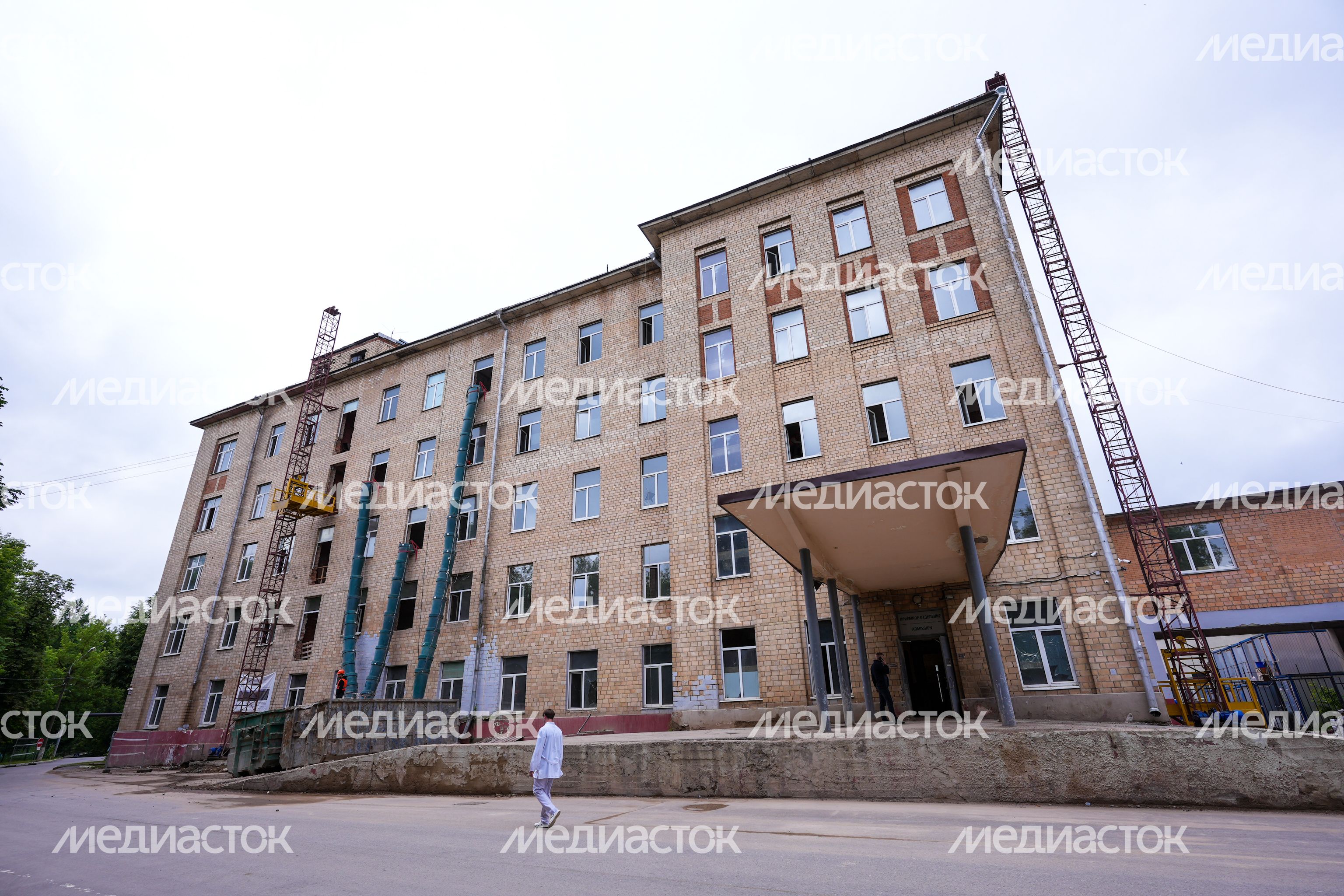 Капремонт хирургического корпуса Подольской областной больницы