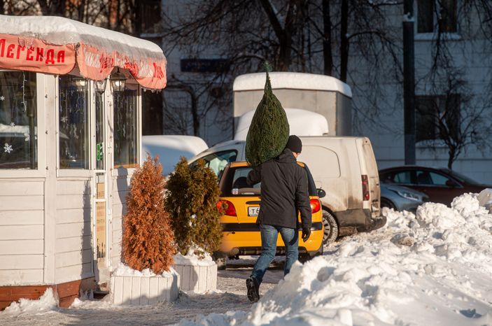 Зима в Москве