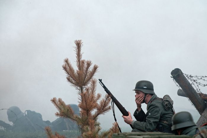 Военно-историческая реконструкция «Первый день войны» у Главного храма ВС РФ в День памяти и скорби