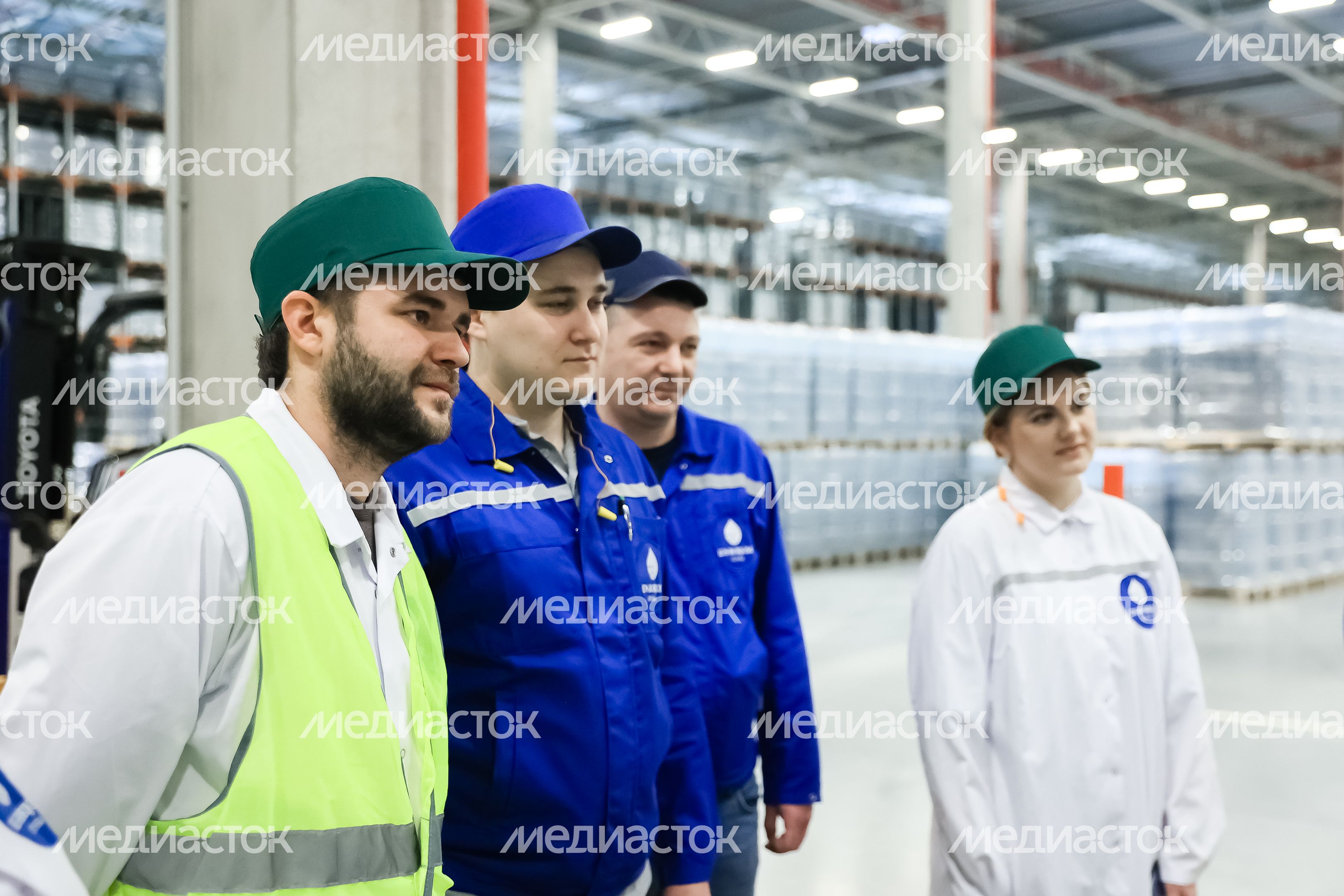 Посещение завода «Святой источник» в Дмитровском округе Губернатором Подмосковья